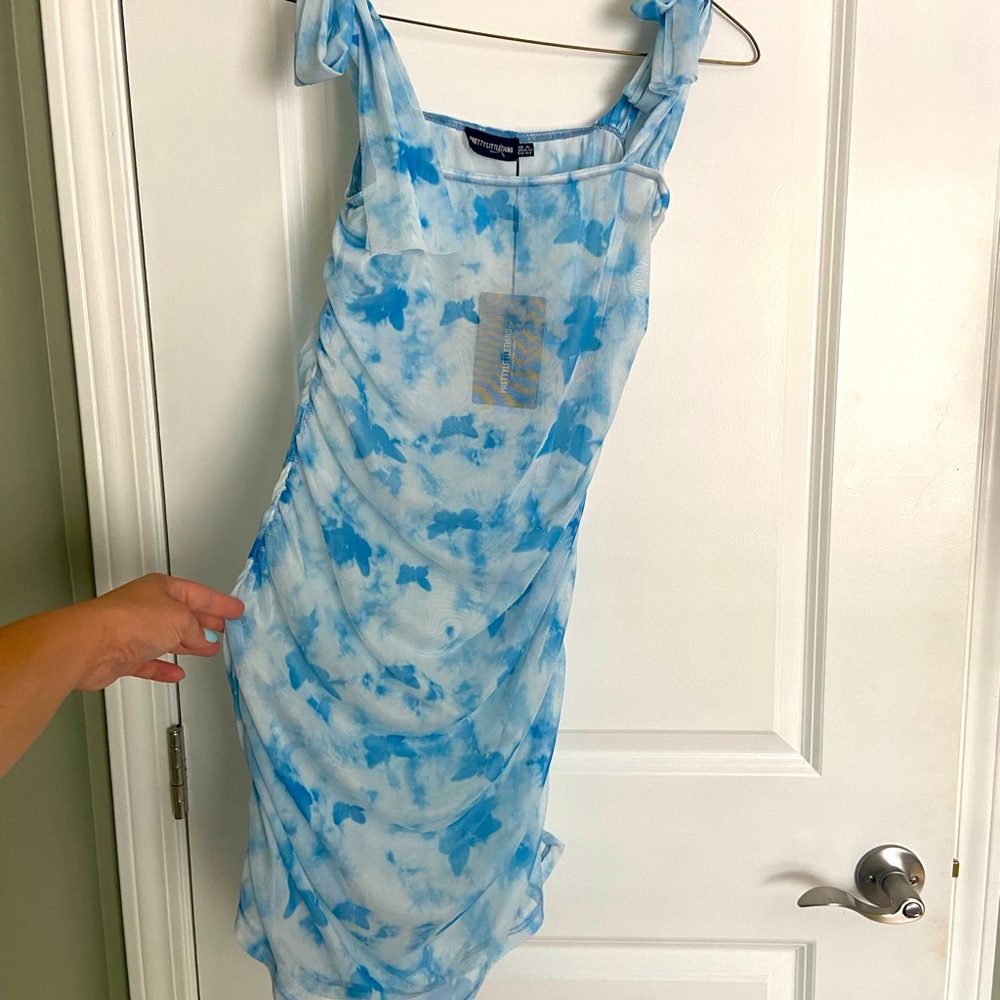 PrettyLittleThing BodyCon Mesh Dress